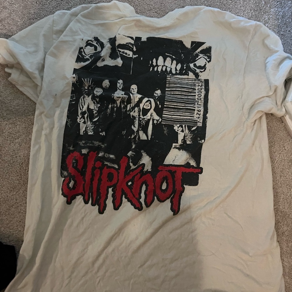Slipknot t shirt, new, worn like six times ish